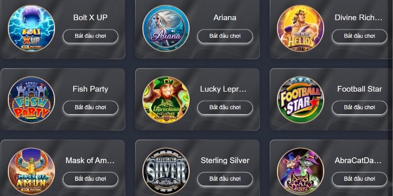 Sảnh MG nổ hũ Ee88 nổi bật từ thương hiệu slot danh tiếng